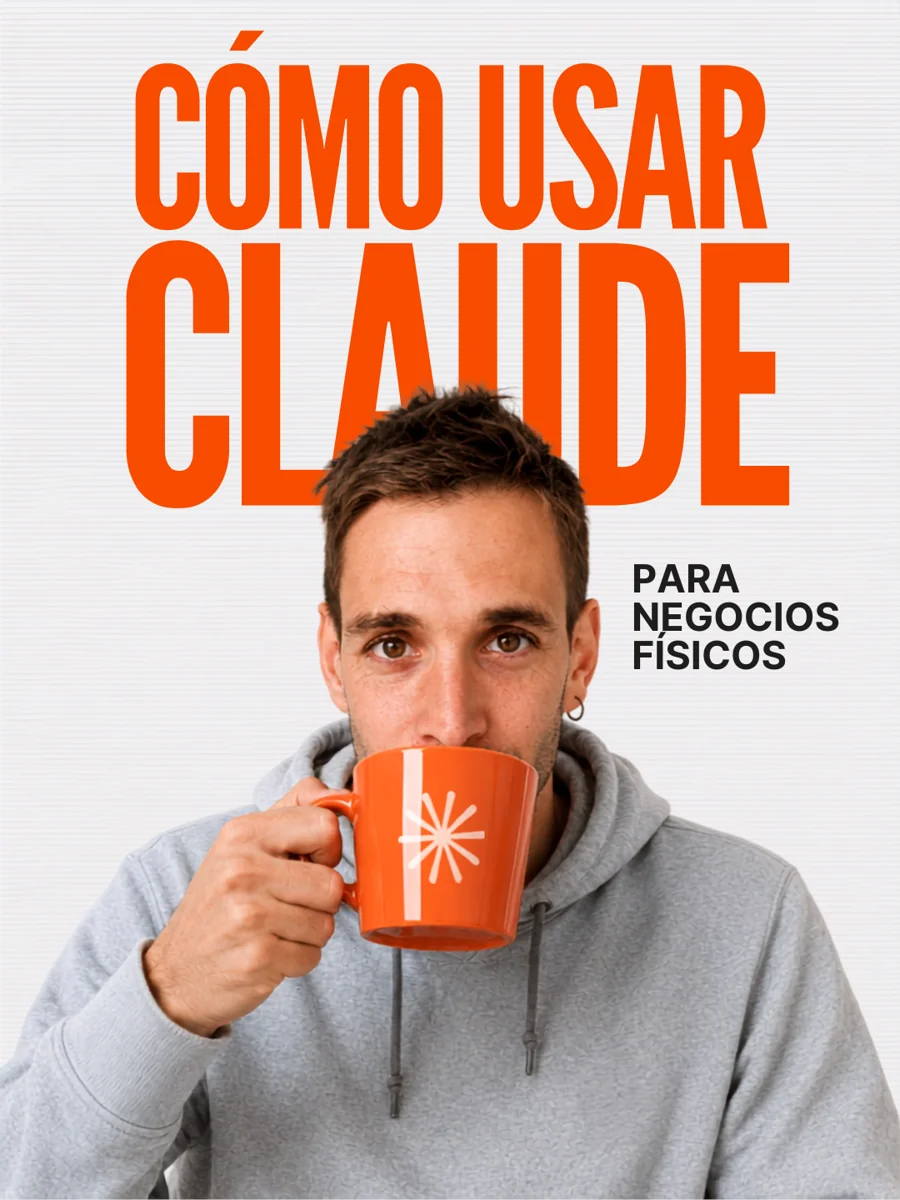 Portada de carrusel: Cómo usar Claude para negocios físicos